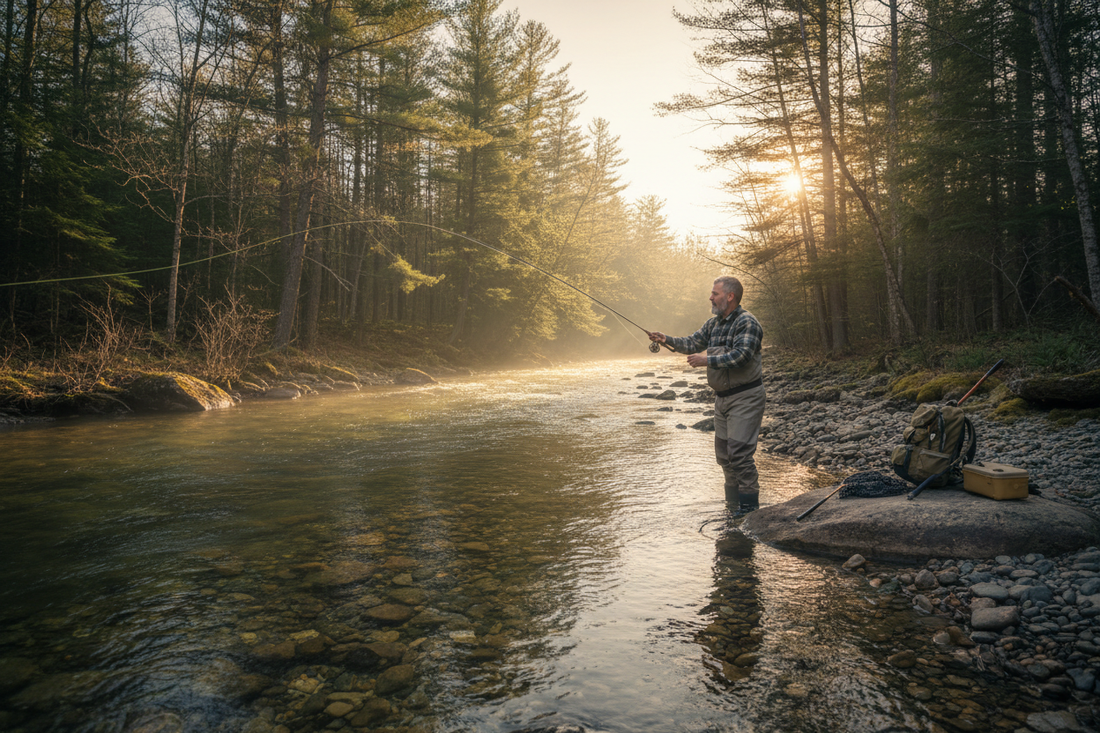 Maine Spring Trout Fishing
