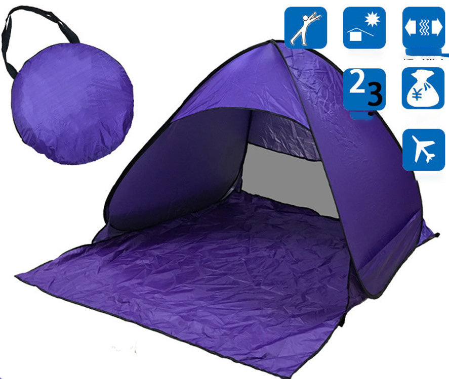 Camping & Beach Shade Tent w/ Floor