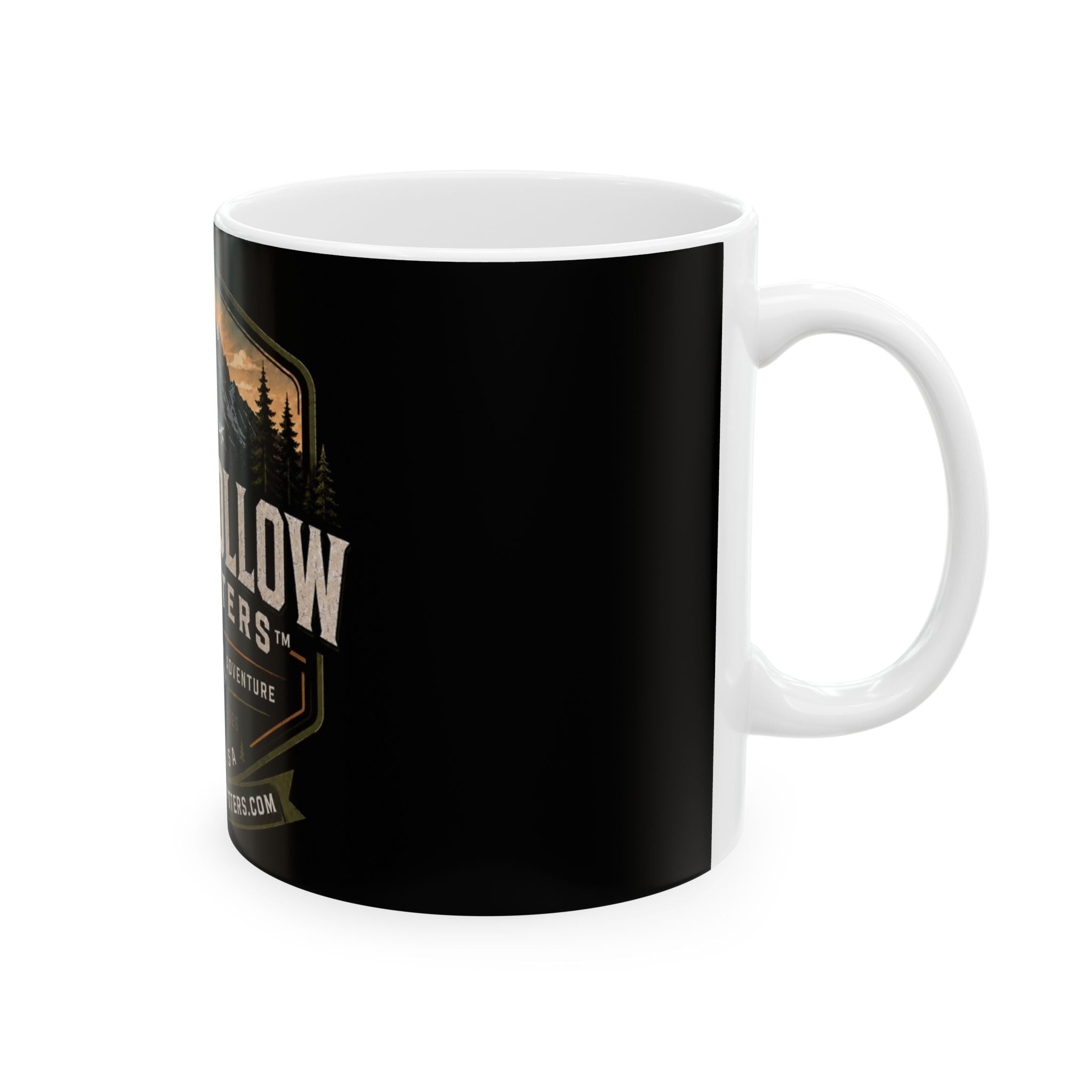 Rockhollow Outfitters Mountain Campfire Ceramic Mug
