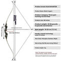 Competitive Archery Professional Combo Wooden Traditional Archery Equipment American Bow