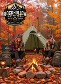 3-4 person Teepee Tent with stove pipe jack