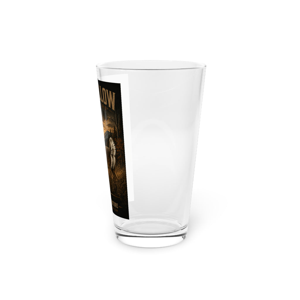 Rock Hollow Outfitters 16oz Pint Glass – Built for Adventure Deer Hunting Glass