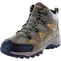 Northside Mens 10.5 Brown Orange Snohomish Leather Waterproof Mid Hiking Boots