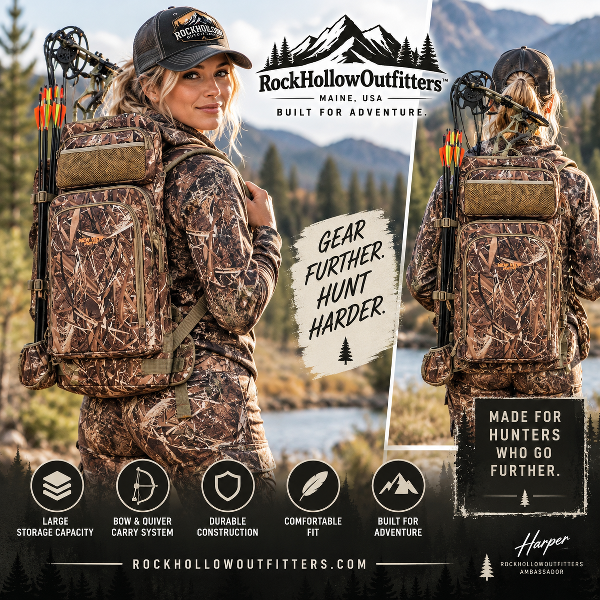 Camouflage Archery Back Pack