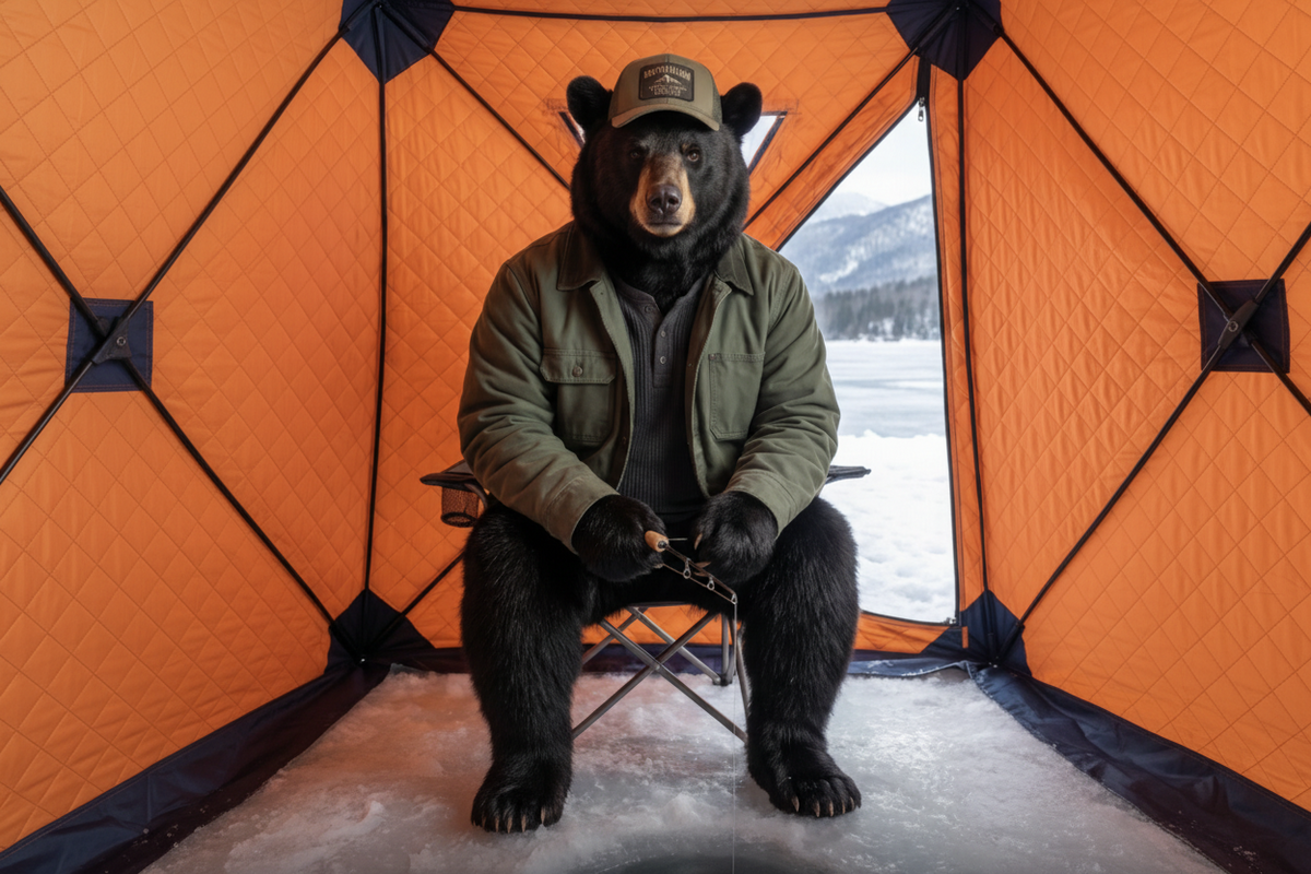 Insulated 4 person Ice Fishing Tent
