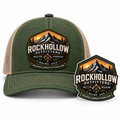 RockHollow Outfitters™ Trucker Hat & 3″ Decal Bundle