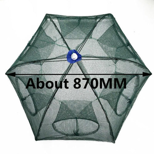 6 Hole Shrimp Catcher Trap Cages Mesh  Aquarium  Fishing Net