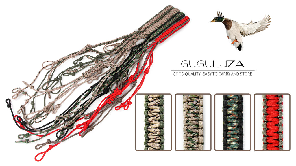 Hunting Duck Call Lanyard Hunting Decoys Rope for Mallard/Pheasant/Goose Whistle Paracord Rope Hunter Game Outdoor Hunting Goods