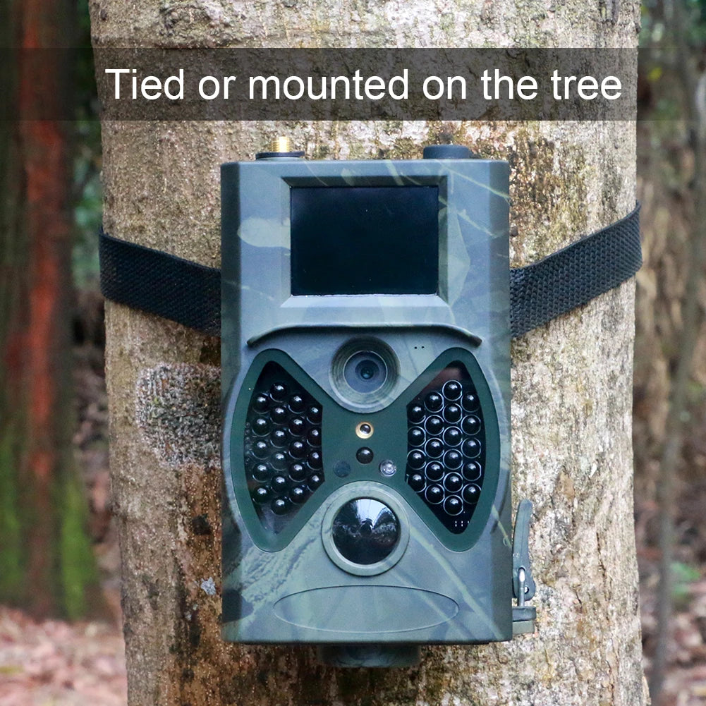 Hunting Trail Camera 16MP 1080P Night Vision Photo Traps Wildlife  Cameras Digital Infrared Cams  HC300A