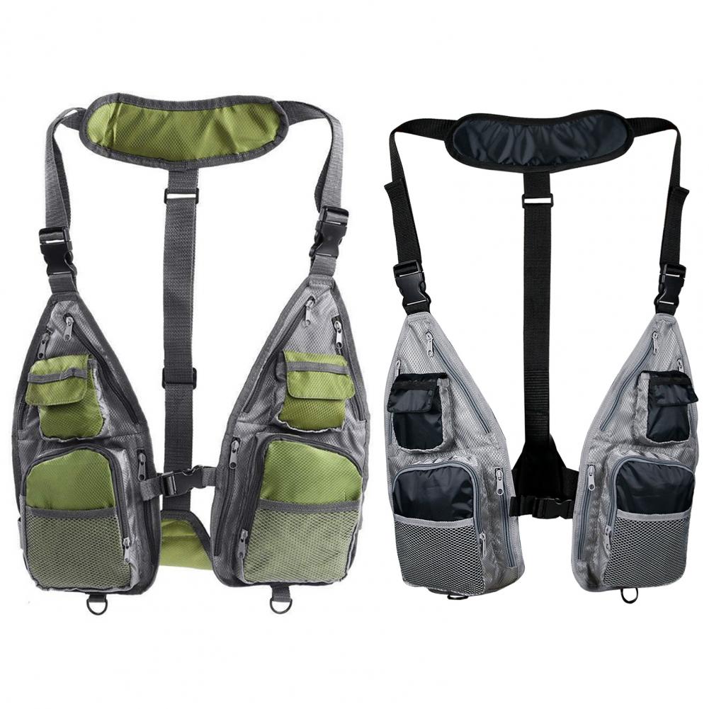 Fishing Mesh Vest Lightweight Fishing Vest with Pockets Open Sides  High Quality Soft Breathable Multipurpose Trolling Vest