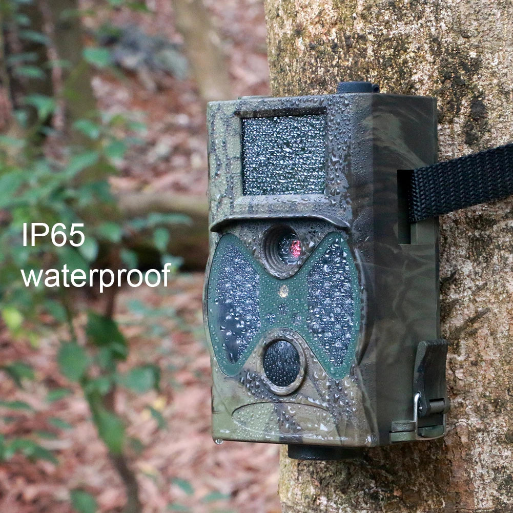 Hunting Trail Camera 16MP 1080P Night Vision Photo Traps Wildlife  Cameras Digital Infrared Cams  HC300A