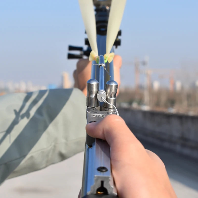 Telescopic Laser Slingshot High Quality Precision Powerful Slingshot for Outdoor Hunting Shooting Entertainment New