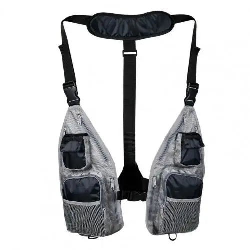 Fishing Mesh Vest Lightweight Fishing Vest with Pockets Open Sides  High Quality Soft Breathable Multipurpose Trolling Vest