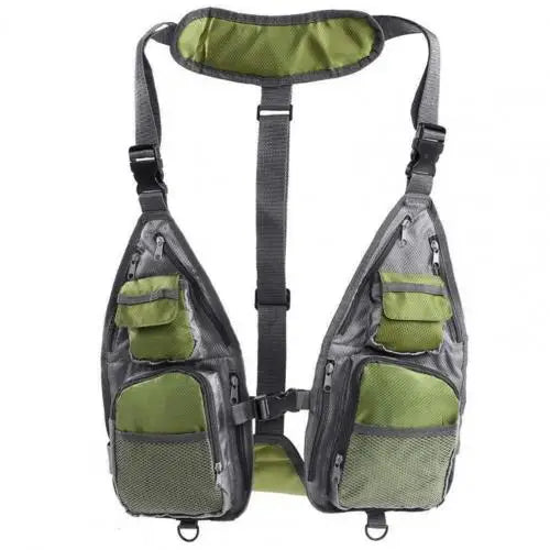 Fishing Mesh Vest Lightweight Fishing Vest with Pockets Open Sides  High Quality Soft Breathable Multipurpose Trolling Vest