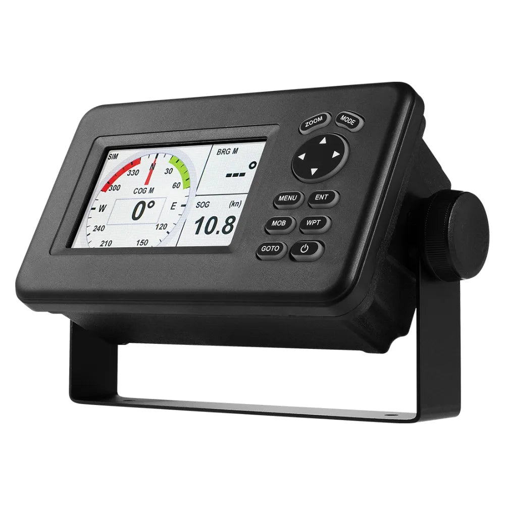 HP-528A 4.3-inch Color LCD Chart Plotter Built-in Class B+ AIS Transponder Combo High Sensitivity Marine GPS Navigator