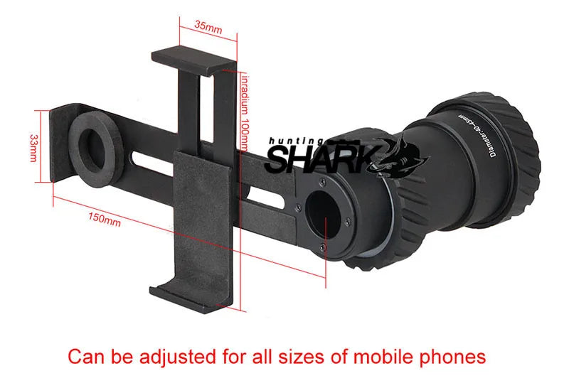 Hunting Accessories Black Rile Scope Mount For Phone For Hunting Shooting Hunting Accessory HS33-0202