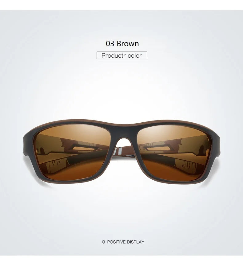 Men's Polarized Fishing Sunglasses With Glasses Chain For Men Women Driving Hiking Sun Glasses Fishing Eyewear