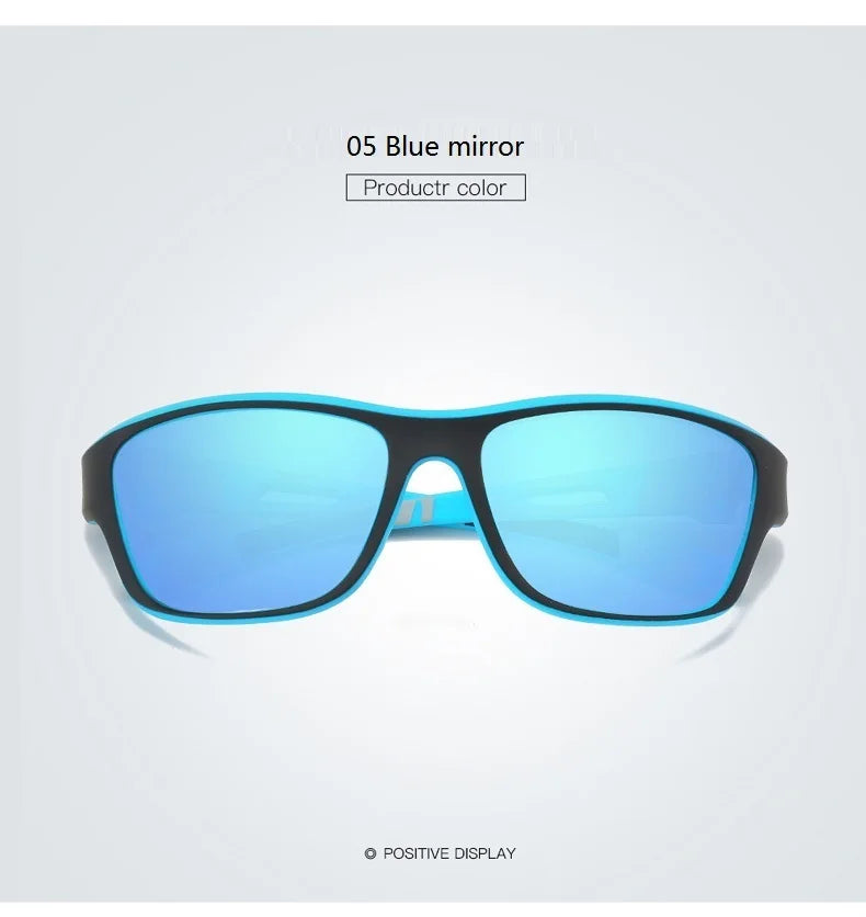 Men's Polarized Fishing Sunglasses With Glasses Chain For Men Women Driving Hiking Sun Glasses Fishing Eyewear
