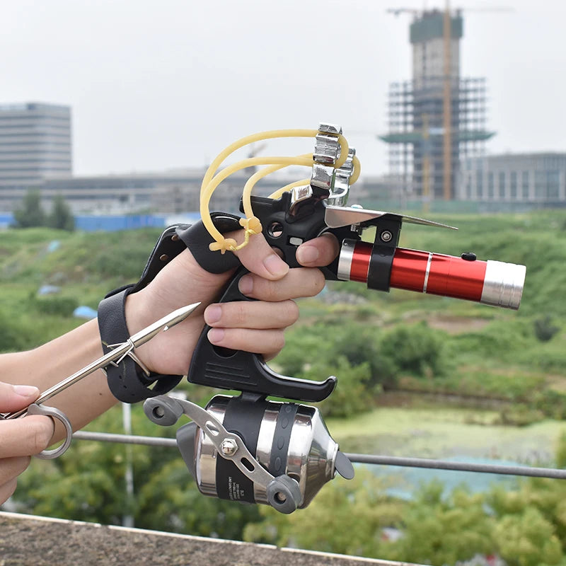 Fishing Slingshot Bow and Arrow Shooting Powerful Fishing Compound Bow Catching Fish High Speed Hunting 2020