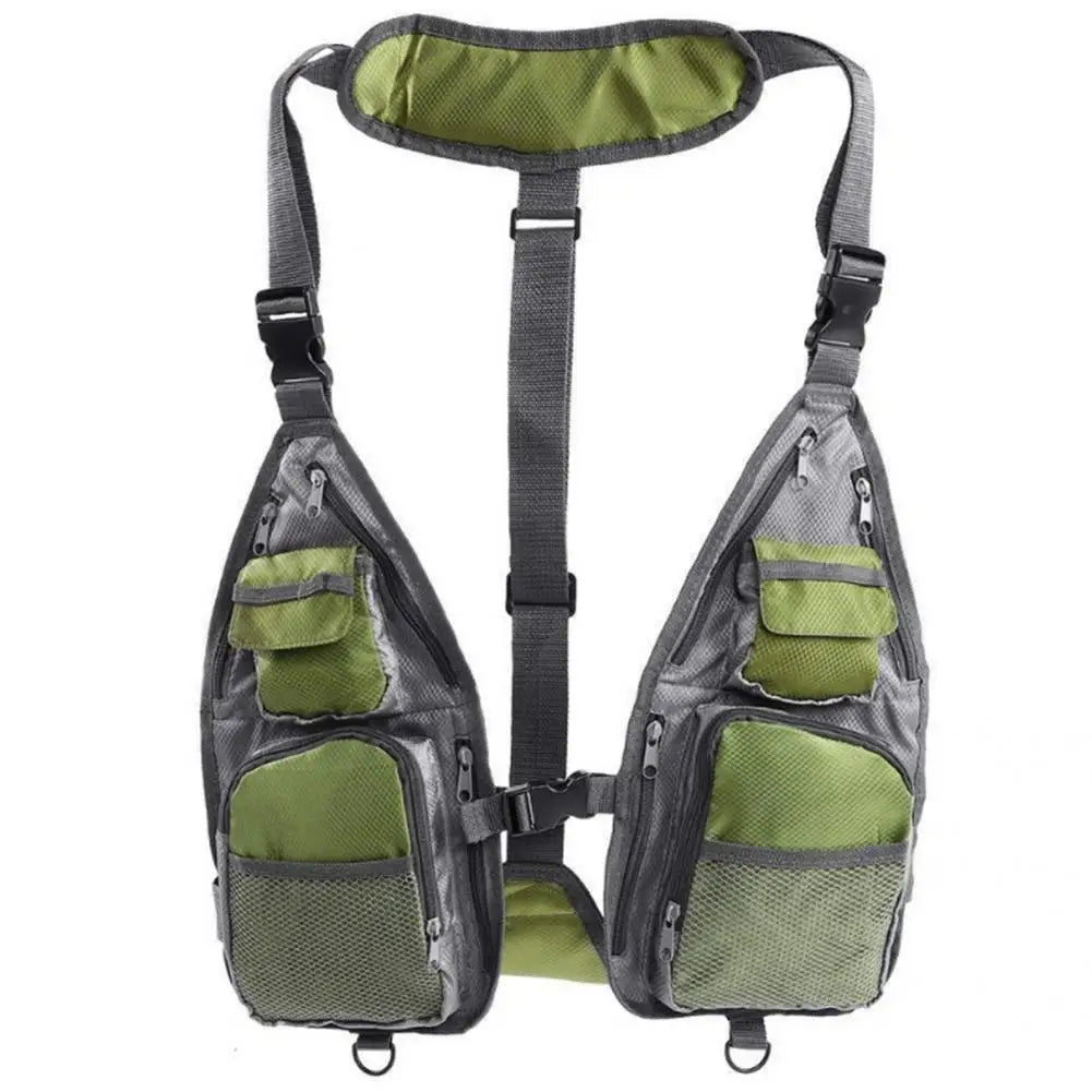 Fishing Mesh Vest Lightweight Fishing Vest with Pockets Open Sides  High Quality Soft Breathable Multipurpose Trolling Vest