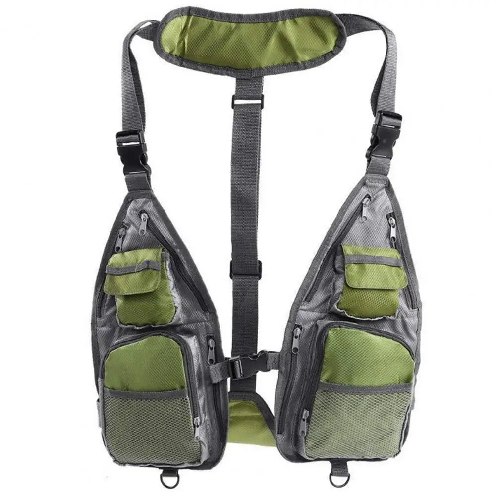 Fishing Mesh Vest Lightweight Fishing Vest with Pockets Open Sides  High Quality Soft Breathable Multipurpose Trolling Vest