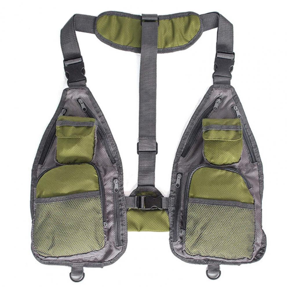 Fishing Mesh Vest Lightweight Fishing Vest with Pockets Open Sides  High Quality Soft Breathable Multipurpose Trolling Vest