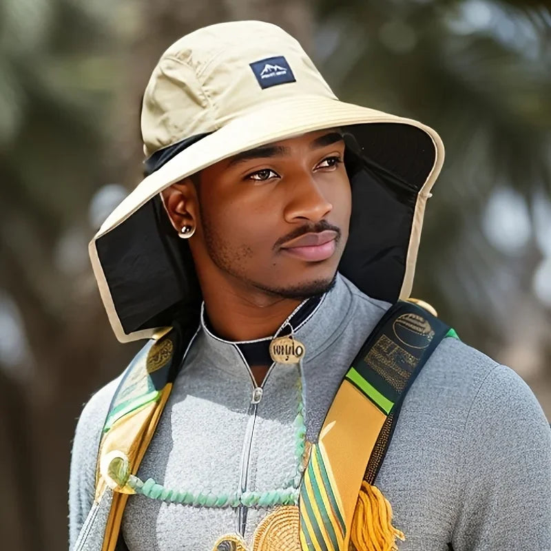 Outdoor Sun Protection Fisherman Hat for Both Men and Women, Suitable for Fishing, Traveling, Outdoor Camping, and Hiking