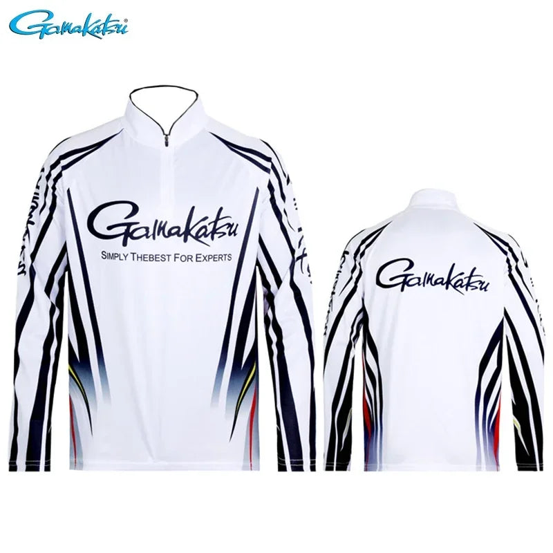 Fishing Shirts Outdoor Sport Quick Dry Mens Fishing Clothes Long Sleeve Sunscreen Anti-uv Breathable fishing shirt clothes