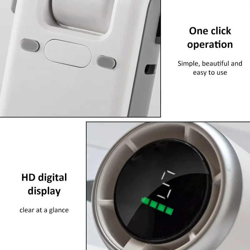 Summer Hanging Neck Fan Outdoor 180 Degree Folding Desktop Mini Fan Hand-held Folding High-speed Powerful Turbo Portable Fans
