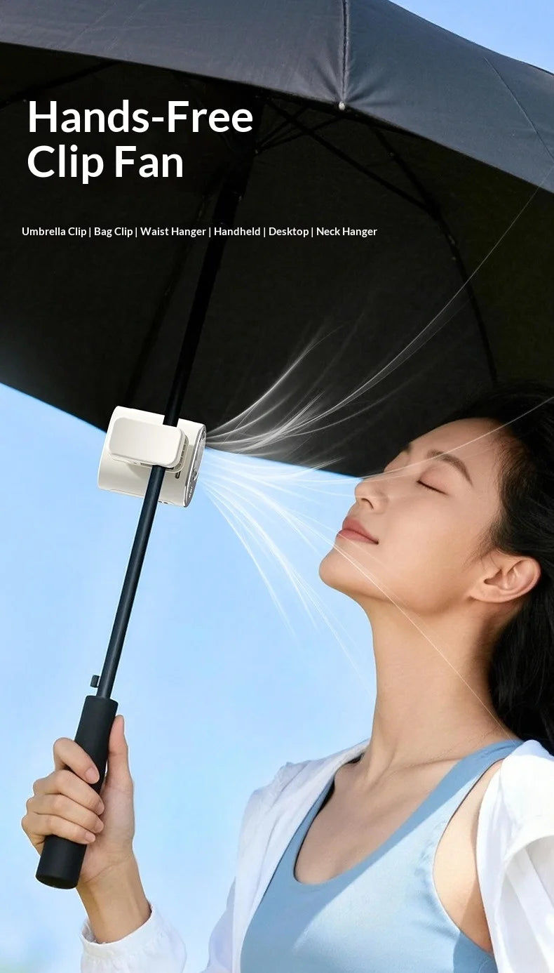Portable Fans Convenient Creative Small Fan Pocket Hand-held Fan Lightweight Handheld Mini Fans for Outdoor Camping Clip Fans