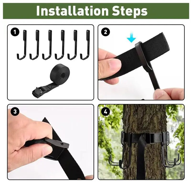 4 - 6 Tree Stand Hook Organizer