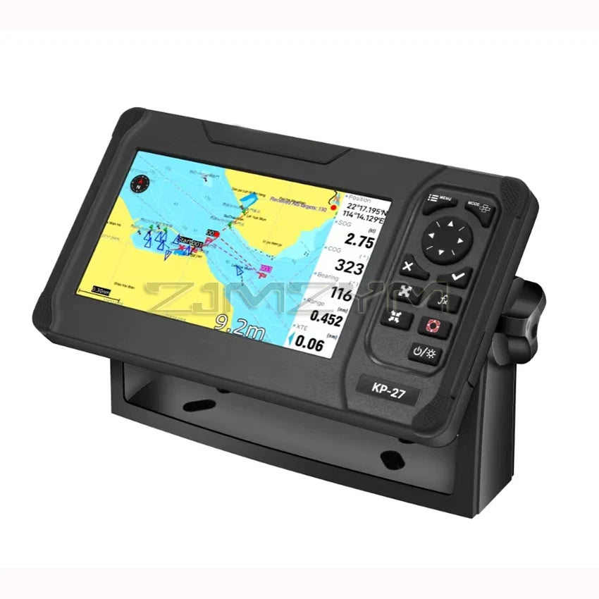 KP-27 Marine GPS Chart Plotter Boat GPS SBAS Navigator Locator Display Function Ship Marine Navigator Boat Accessories Upgraded