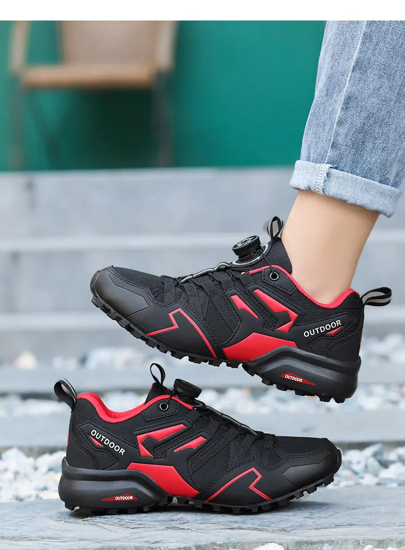 Anti-Slip & Wear-Resistant Hiking Boots for Men Women – Ideal for Mountaineering, Camping & Cycling with Superior Traction