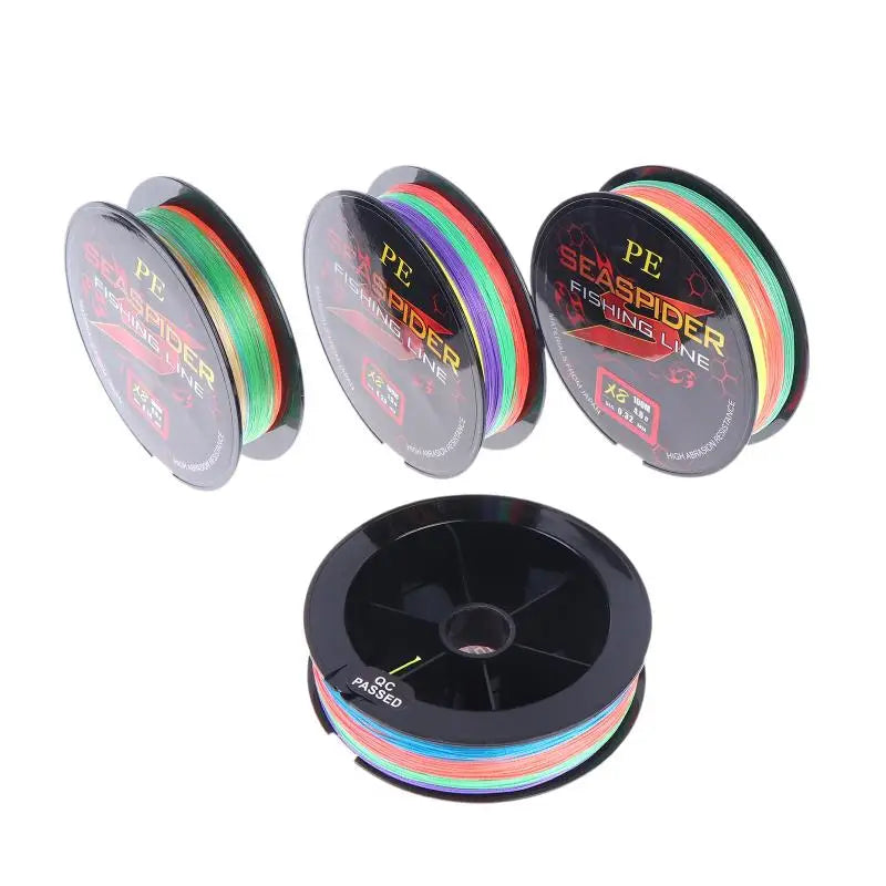 8 Strands 100M PE Braided Fishing Line Multifilament Fishing Lines Sea Wire Fly Carp Braided Line Smooth Carp Fishing Line