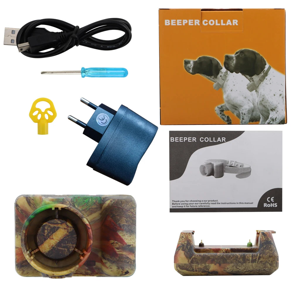 Rechargeable Dog Training Collar Hunting Dog Beeper Collars Beeper CollarElectric Hunting Collars Training And Hunting For Dogs