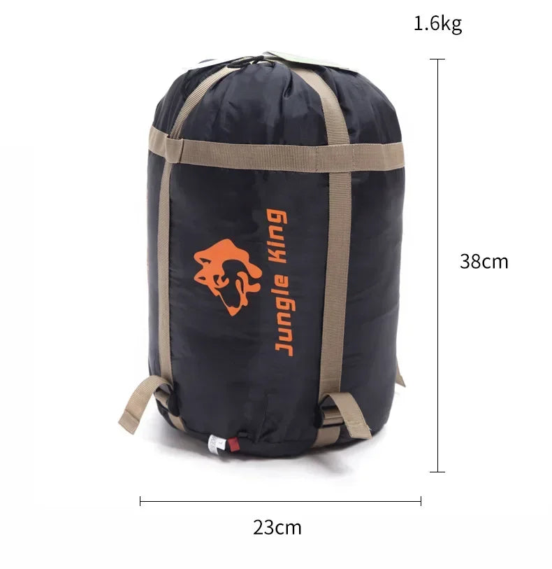 MOUNTAINHIKER JUNGLEKING Camping Sleeping Bag Ultralight Waterproof 4 Season Warm Envelope Sleeping Bags for Outdoor Hiking