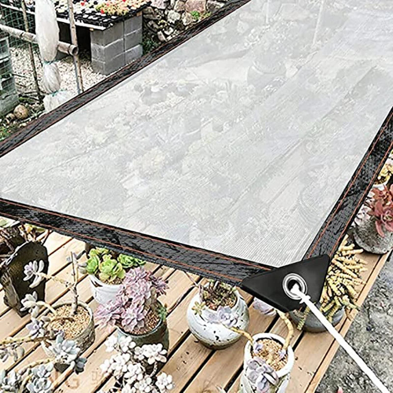 Transparent Tarpaulin 2*7 8 9 3x5x4*6 10 Waterproof Rainproof Tarp Large Cover Greenhouse Camping Garden Plant Sunroom Patio