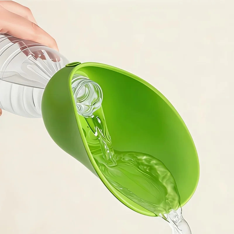 2pc Outdoor Water Drinking Tool for Walking Dogs! Can be paired with mineral water bottles. Food grade silicone for daily walks.