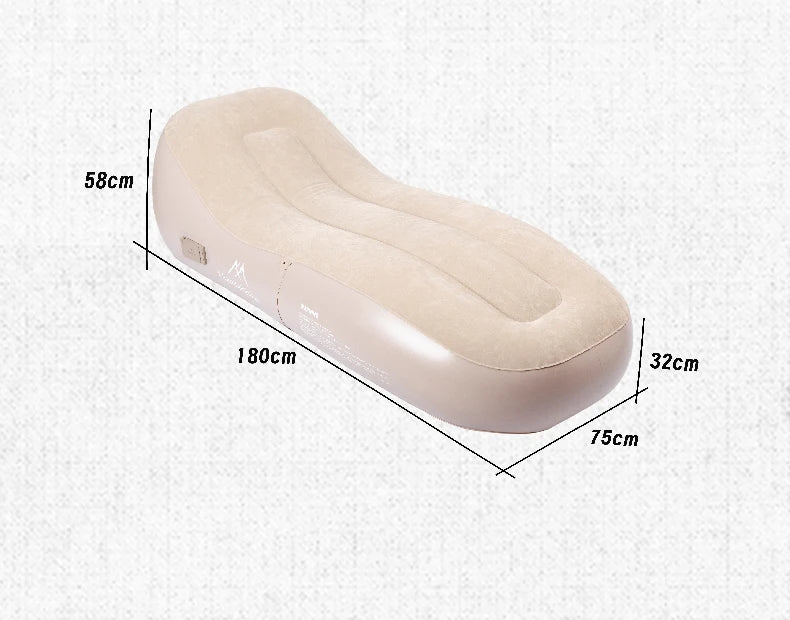MOUNTAINHIKER Automatic Fast Inflatable Air Sofa Bed  Upgraded Outdoor Portable Air Mattress Lazy Cushion Camping Sleeping Mat