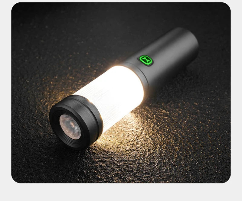 LED Camping Lights Portable Rechargeable Outdoor Waterproof Camping Tent Lamp Multifunctional Emergency Ambient Hanging Light