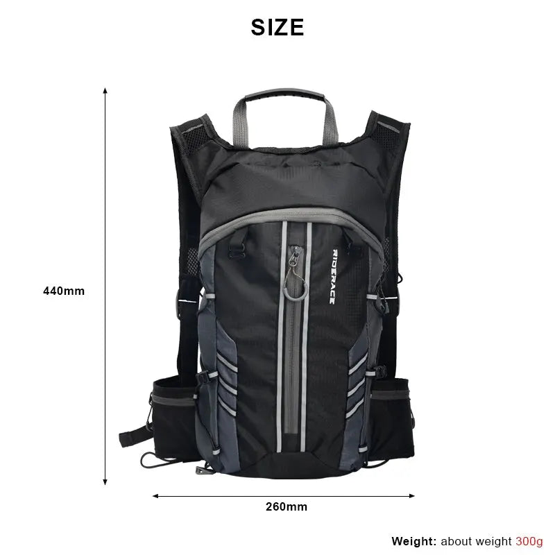 Water Bag Foldable 10L Sport Outdoor Hiking Portable Breathable For Cycling Road Bike Pouch Hydration Backpack