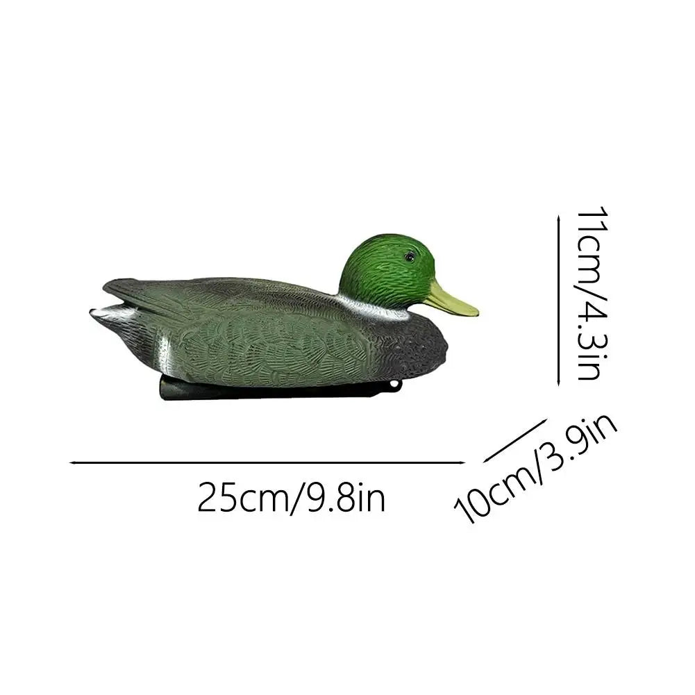 Fake Duck Decoy 3D Floating Hunting Shooting Duck Decoy Fishing Lure for Garden Decoration Simulation Hunting Duck