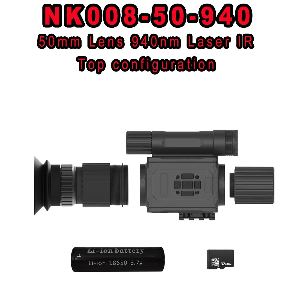 Hunting sight 1.4-inch screen, camera/video, COMS imaging, optical technology 5x magnification, visible up to 400 meters