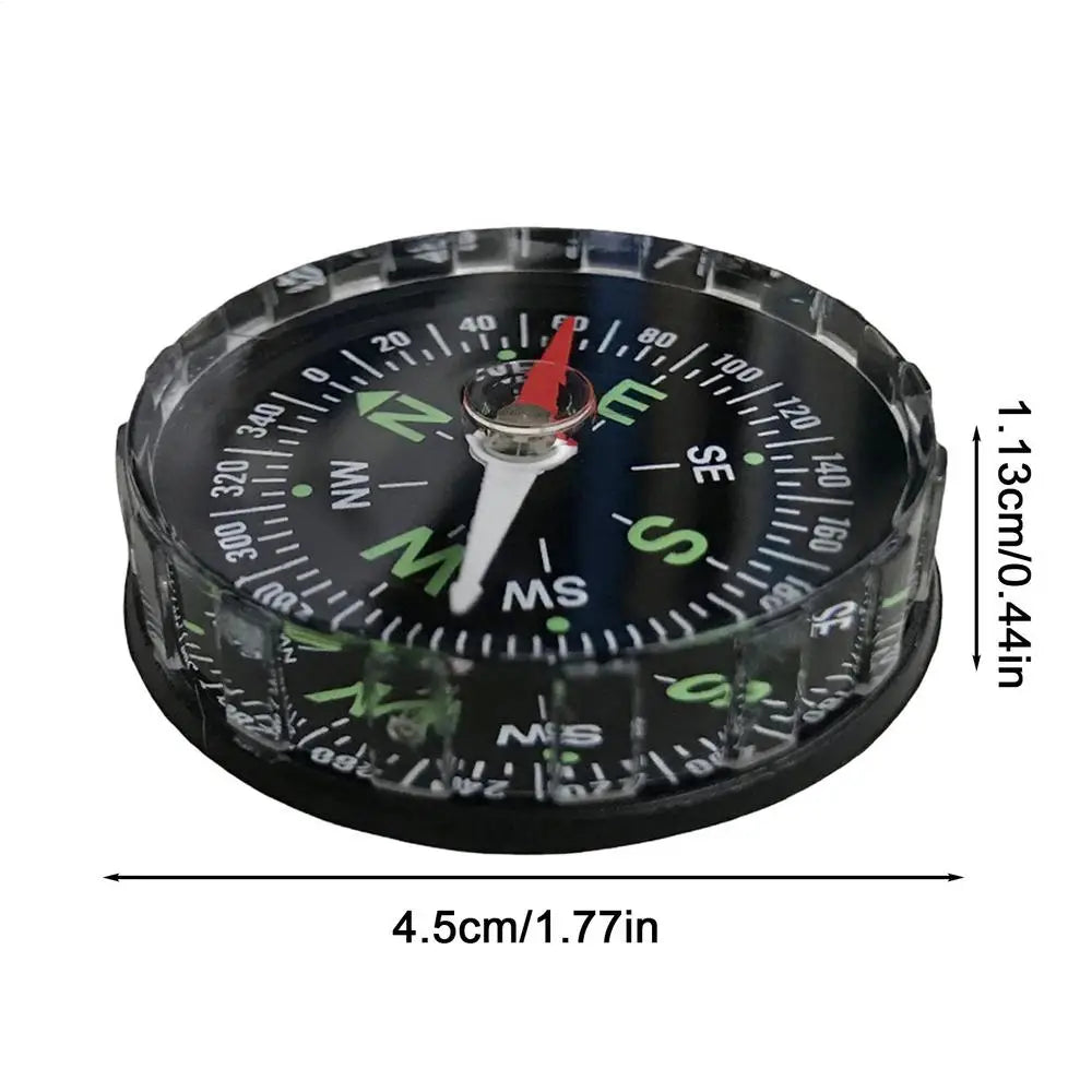 Survival Compass Navigation tool Portable compass instrument Outdoor Anti-loss accessories Exploration Gears for Survival Travel