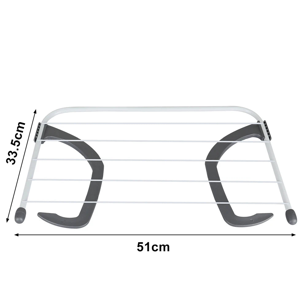 RV Clothesline Rack Indoor Outdoor Clothesline Hook Camper Van Storage Rack Caravan Motorhome Storage For Fiat Ducato Citroen