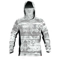 Kids Fishing Shirts Upf 50+ Long Sleeve Fishing Shirt With Mask Neck Gaiter Hoodie Keep Head Face Warm Outdoor Hiking Running