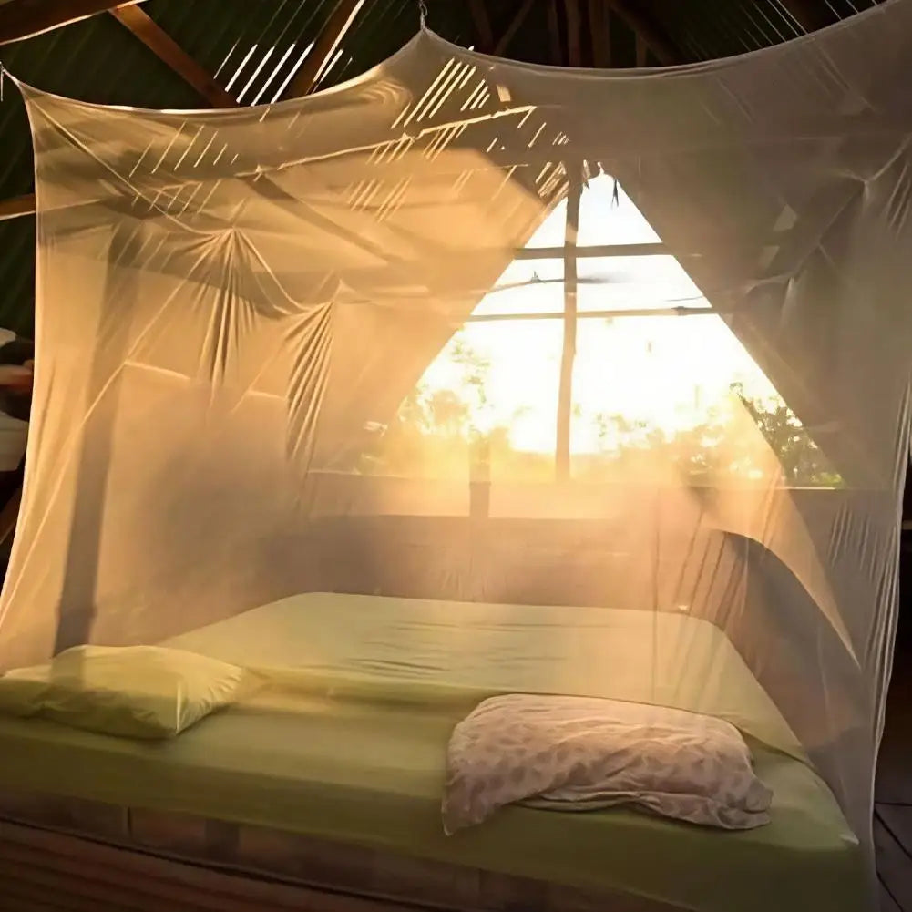 Outdoor Camping Mosquito Net Lightweight Huge Hammock Bug Tarp Repellent Breathable Mesh Tent Insect Canopy Bed Curtain