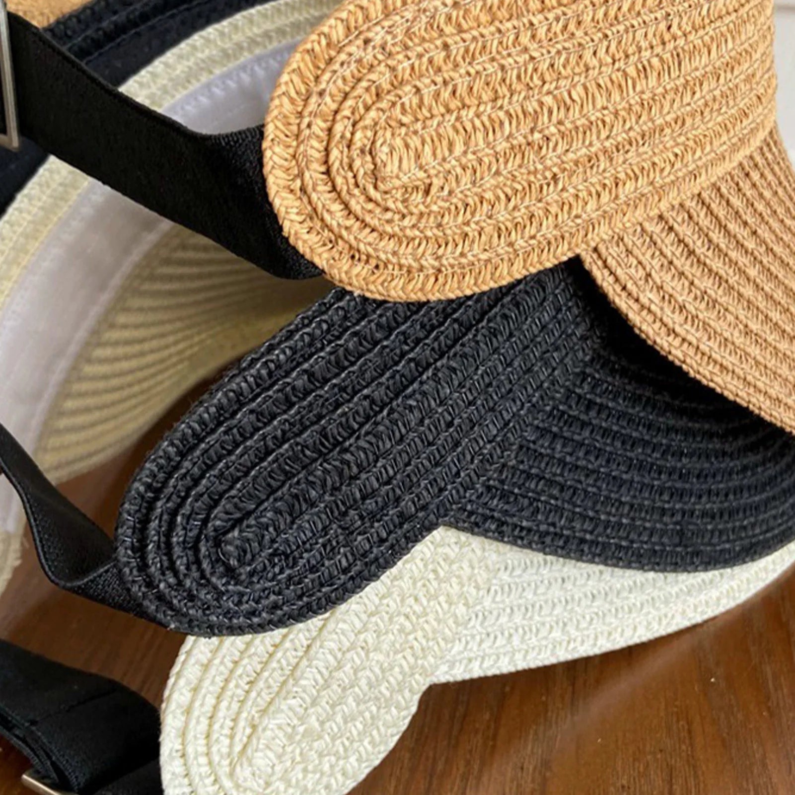 Sunshade Fishing Hat For Men And Women Trendy Grass Woven Hollow Roof Wide Eave Hat Outdoor Camping Fishing Hiking Sun Hat