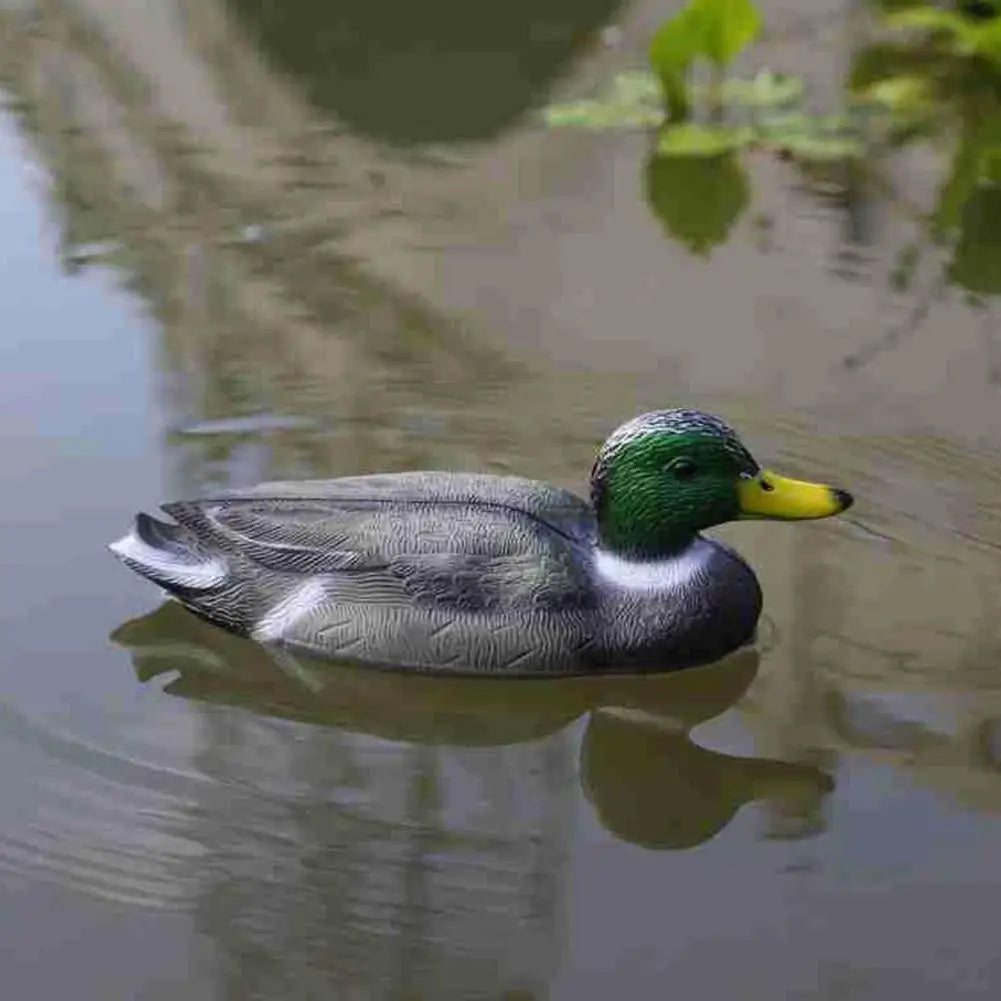 Fake Duck Decoy 3D Floating Hunting Shooting Duck Decoy Fishing Lure for Garden Decoration Simulation Hunting Duck