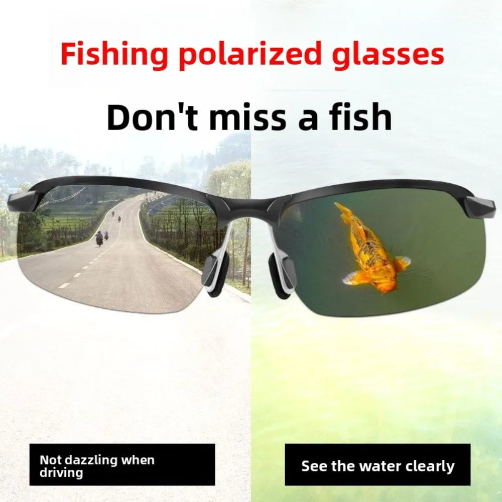 Polarized Glasses Fisher Men's Fishing Glass Fish Watching Underwater Artifact Fishings